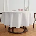 Classic 60" Round Linen Tablecloth – Versatile for Every Season & Celebration