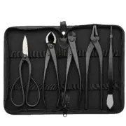 Kikuwa 2998 Bonsai Tool Set 5-Piece Japanese Pruning Tools, New