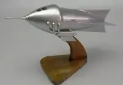 Rocket Ship Evil Emperor Rocket Desktop Kiln Wood Model Regular Free Shipping