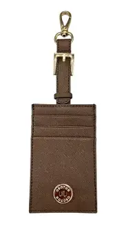 Genuine OROTON | NEW | Melanie | Chocolate - Luggage Travel Tag | RRP$125 NWT