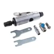 Mini Air Straight Die Grinder Kit 1/4" and 1/8" Collets Air Compressor Tool