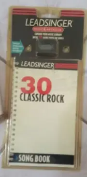 Leadsinger Musikartridge Classic Rock 30 Songs and A Song Book LA-2104