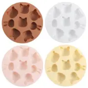 7 Cavity Cartoon Silicone Mold Ice Cream Fondant Cake Mould Cookie Baking Tool