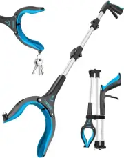 36Inch Grabber Reacher Tool for Seniors, Foldable Reacher Grabbers Pickup Stick