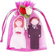 Enfain Wedding Couple USB Flash Drives 2 Pack (64GB) – Bride & Groom Design, USB 3.0 Thumb Drives – Unique Wedding Gift, Anniversary Present