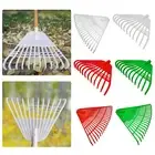 Lightweight Garden Rake Toughness Plastic Leaf for Yard Durable Tempered