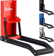 16 oz. Metal Can Crusher, Heavy-Duty Wall-Mounted Smasher for Aluminum Seltzer, Soda, Beer Cans and Bottles for Recycling - Red