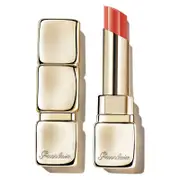 GUERLAIN KissKiss Shine Bloom glossy lipstick color 319 Peach Kiss 3.2 g