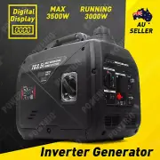 Portable Inverter Generator 3.5KW 3KW Quiet Lightweight Gasoline Power Pure Sine