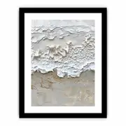 Waves Framed print Art Poster