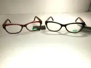 Nicole Miller New York Reading Glasses "Watercolor" Wine +1.50