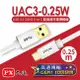 PX大通USB3.1 GEN1 C to A超高速充電傳輸線UAC3-0.25W