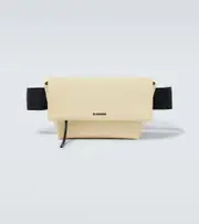 [Jil Sander] Jil Sander Leather-trimmed canvas belt bag