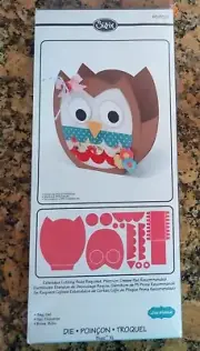 Sizzix BIGZ XL Box Die OWL BAG Lori Whitlock #659720 NEW SEALED