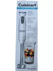 Cuisinart Smart Stick Two-Speed Hand Blender, White CSB-175P1 New