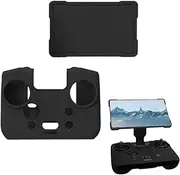 Silicone Case for D JI RC Pro 2 Remote Control Sleeve Protective Cover for D JI Mavic 4 Pro Drone Accessories (Black)