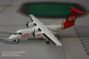 Gemini Jets LC Peru Bombardier DHC-8-100 In Old Color Diecast Model 1:200