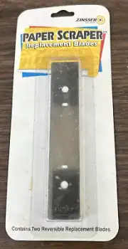 Zinsser Paper Scraper Replacement Blades #02988 (Qty 2)
