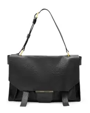 Allsaints Ursa Grain Leather Satchel