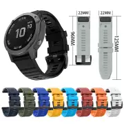 Silicone Watch Band Bracelet Strap For Garmin Fenix 6 / 5 Plus / forerunner 935