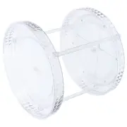 Door Spice Rack Jewelry Light Luxury Pattern Double-layer Rotating Tray