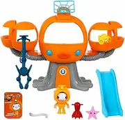 Octonauts Above & Beyond Octopod Playset 6 Pieces Including Deep Sea Captain Barnacles & Net Launcher, Multicolor (61123)