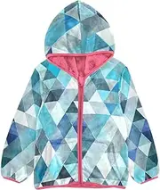 [GuoChe] Boys Winter Coats Sherpa Lined Fashion abstract Watercolor Blue Boys' Outerwear Jackets & Coats Peach Fall Baby Boy