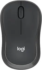 Logitech M240 Silent Bluetooth Mouse, Wireless, Compact, Portable, Smooth Tracking, 18-Month Battery, for Windows, MacOS, ChromeOS, Compatible with PC, Mac, Laptop, Tablets - Graphite