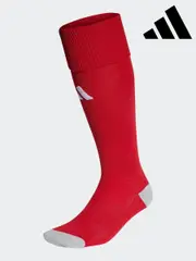 adidas Red Performance Milano 23 Socks (D53166) | $21