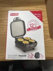 New Dash egg bit maker dessert maker kitchen aid portable easy clean up