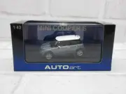 Diecast Car 1/43 Auto Art BMW MINI Mini Cooper S Dark Silver Model Car