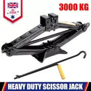 Foldable Scissor Jack Car Van Wind Up Tyre Lift Emergency Tool Garage