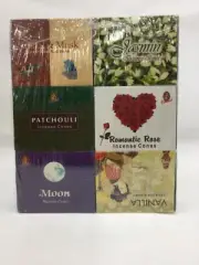 Variety Kamini Incense Cones long lasting Jumbo Value Pack (total 120 cones)