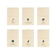 6pcs Retro Greeting Cards with Envelopes Simple Vintage Design for All Occasions