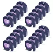 20PK Label Refills Clear for Dymo 16952 LetraTag Plastic Plus LT-100T Tape 1/2in