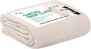 Canvas Drop Cloth for Painting 4X12 Ft – All Purpose Canvas Tarp for Floor & Fur