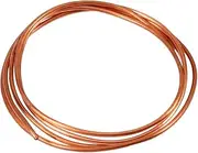 Refrigeration Tubing 2M Length Soft Coil Round Copper Tubing OD 4mm for Generator Busbar Cable Switchgear Transformer
