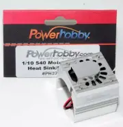 Powerhobby 1/10 Aluminum Motor Cooling Fan Silver : HPI GT 550