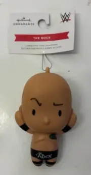 Hallmark 2022 Mystery Christmas Ornaments WWE The Rock Dwayne Johnson NEW