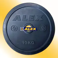 在飛比找蝦皮購物優惠-【維玥體育】 ALEX A-1905 包膠槓片 (2片入) 