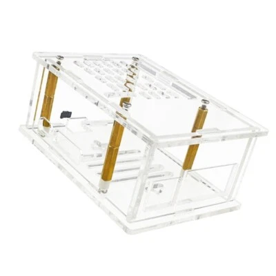 Advanced M.2 NVMe SSD Enclosure Acrylic Housing Shell Support 2230/2242/2260
