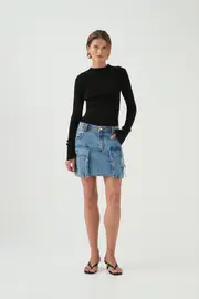 Juno Cargo Micro Mini Skirt