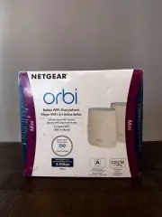 NETGEAR Orbi Mini RBK22 Tri-Band Mesh WiFi System - 2 Pack