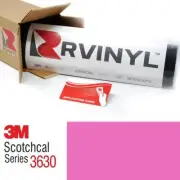 3M 3630 Scotchcal Pink 108 Translucent Vinyl Film Craft Sign DIY Sheet Roll
