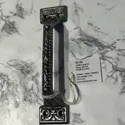 Hobby Lobby Ornate Silver Tone Pull #2238574 6” Antiqued
