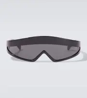 [Prada] Prada Logo shield sunglasses One Size black