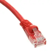 Snagless 200 Foot Cat5e Red Network Ethernet Patch Cable