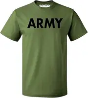 [Promotion & Beyond] US Military Gear Army Training PT Men's T-Shirt