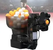 Automatic Ping Pong Robot Ball Machine, Portable Table Tennis Robot with 36 Different Spin Balls, Five Levels of Frequency Adjustment, Ping Pong Machine for Training with Table Tennis Balls