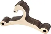 MYCENSE 10x Kids Wooden Hangers Children Clothes Hanger Novelty Baby Clothes Hangers Baby Clothes Rack for Tops Mini Closets Shop
